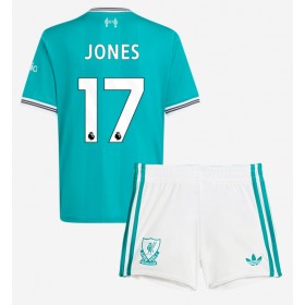 Dětské fotbalový komplet Liverpool Curtis Jones #17 Tretí košile 2025-26 Krátkým Rukávem